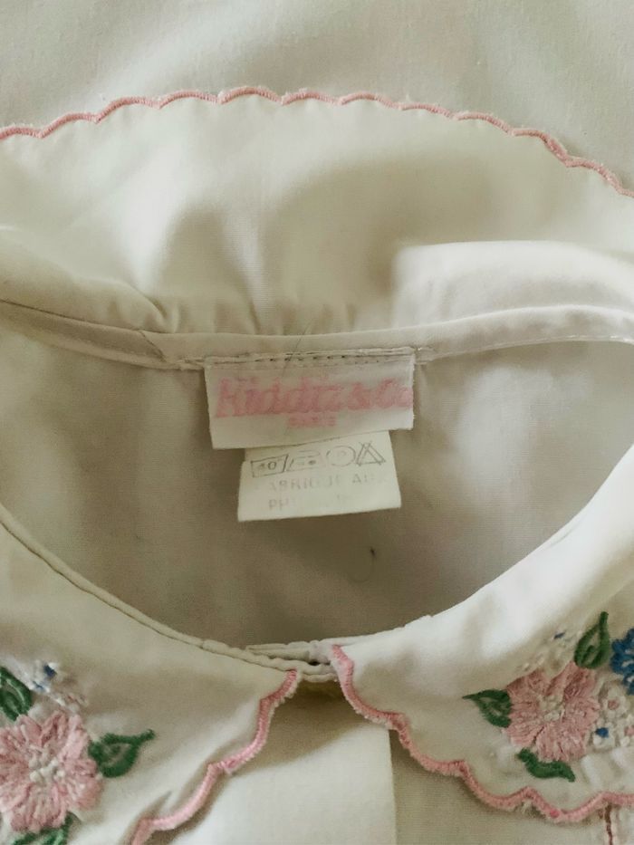 Blouse brodée 4 ans - photo numéro 6