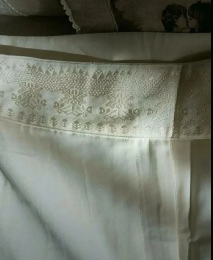 Pantalon chic ivoire Camaieu T 40 Neuf - photo numéro 5