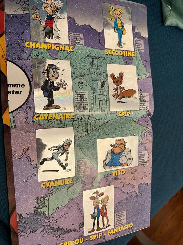 Album livre Panini complet stickers autocollants Spirou - photo numéro 6