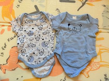 Lot de 2 bodies manches courtes