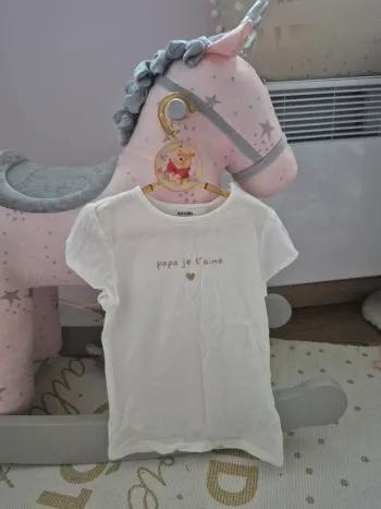 T shirt papa je t'aime 36 mois 94cm