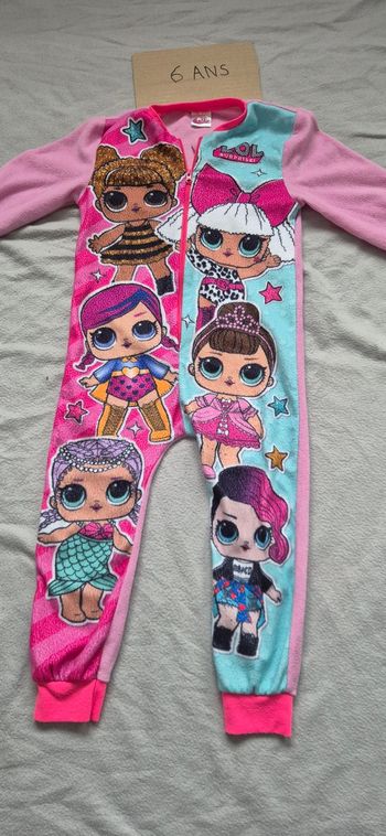 Combinaison lol fille 6 ans