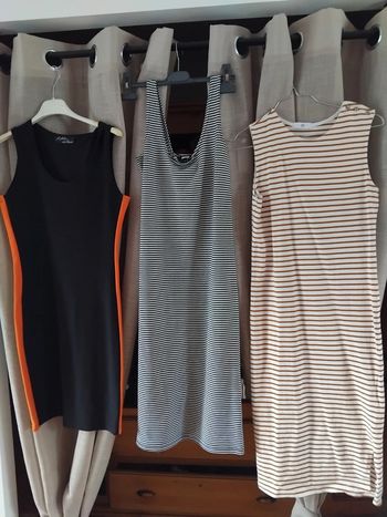 Lot de 3 robes moulantes