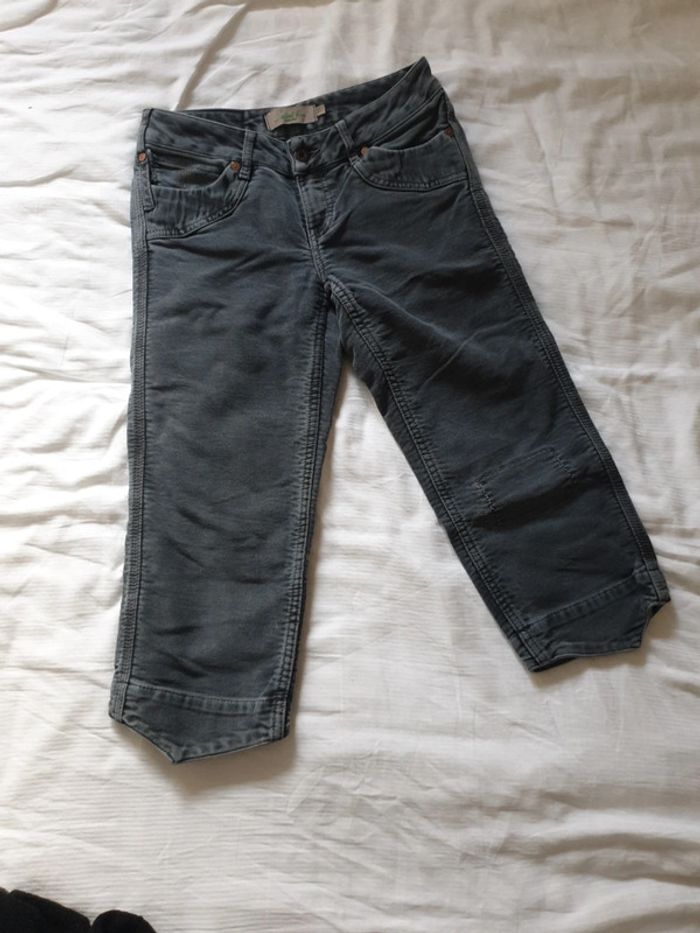 Pantacourt femme gris marque School Rag taille 26