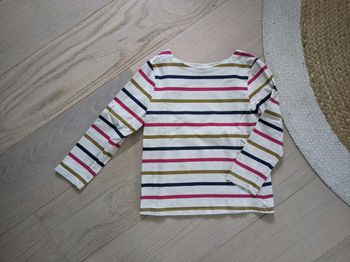 Pull leger ou t shirt epais coton bio marinière 6 ans