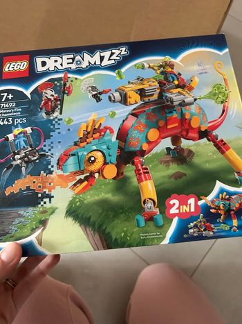 LEGO® 71492 - Le caméléon cracheur de feu de Mateo - DREAMZzz