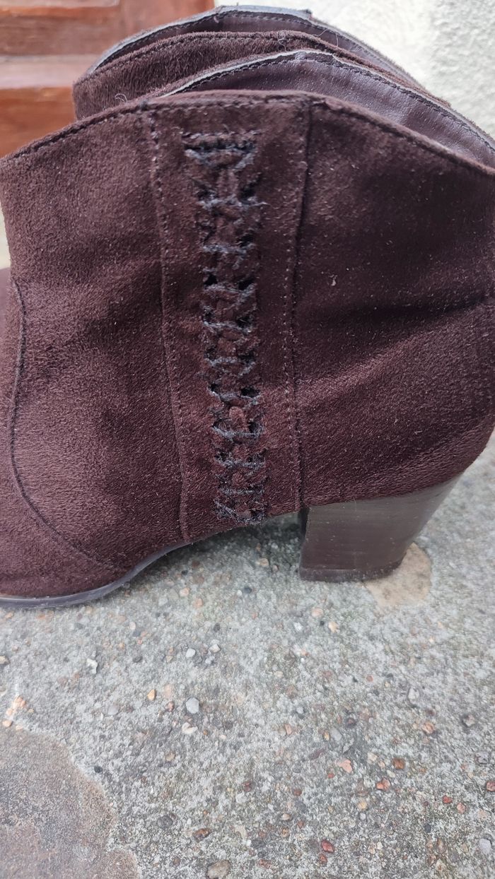 Bottines marron La Redoute 38 - photo numéro 2