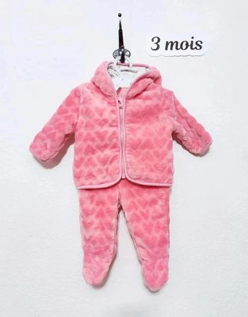 Ensemble pyjamas bébé fille 2 pièces taille 3 mois