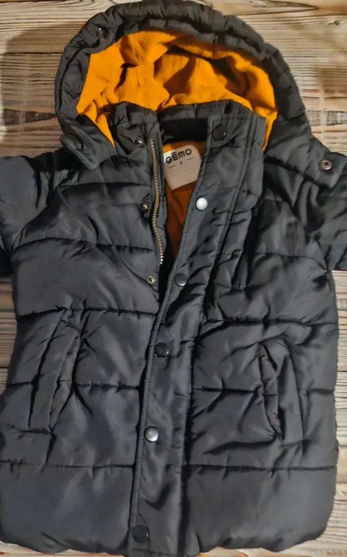 Manteau doudoune Gémo 3 ans