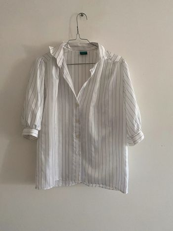 Chemise femme chic à rayures 40