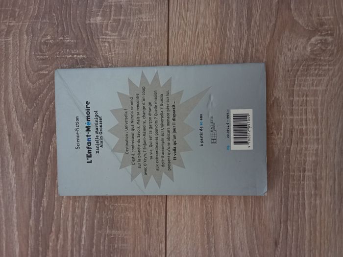 Livre l'enfant mémoire de Danielle Martinigole - photo numéro 2
