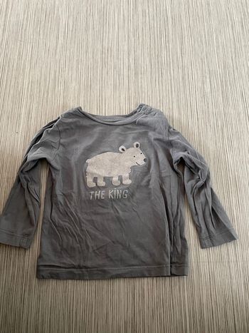 T shirt ours polaire boutchou 36 mois