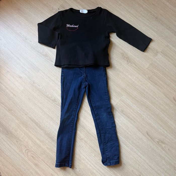 Ensemble fille 5 ans – haut Trendyol + tregging Tape à l’Œil - photo numéro 4
