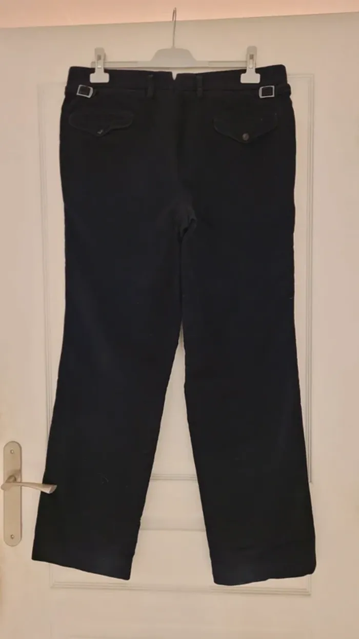 Pantalon épais toucher velours 100% coton modèle Mavin - photo numéro 2