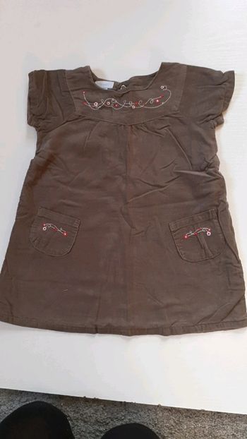 robe velours fin hiver