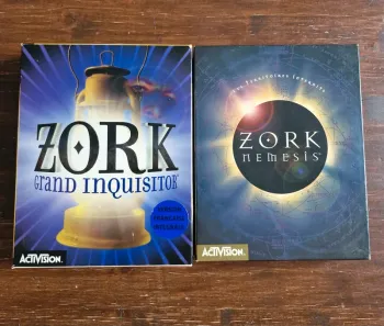 Lot de 2 Jeux PC Big Box Zork Grand Inquisitor & Nemesis