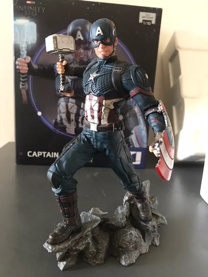 Figurine iron studio the infinity saga captain america 1/10 Marvel - photo numéro 5