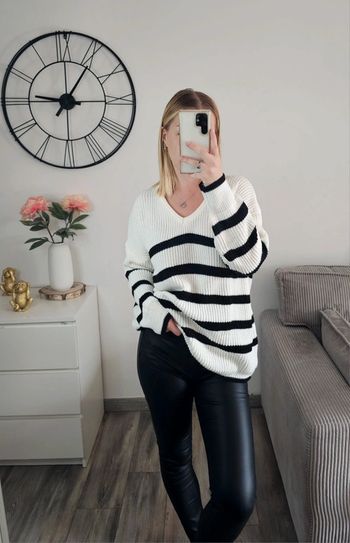 Pantalon enduit