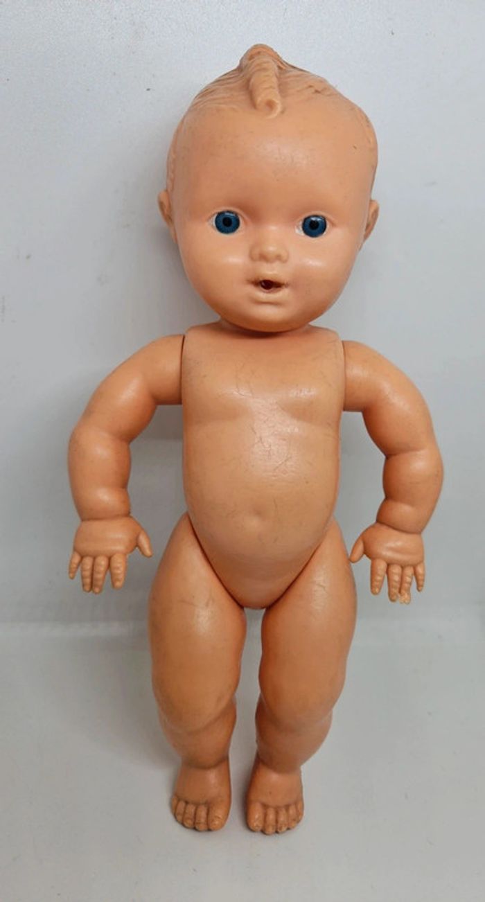 Ancien poupon. 
Hauteur : 23,5cm. - photo numéro 10