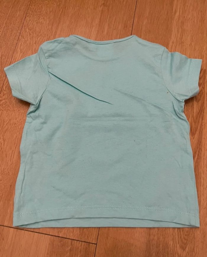 Lot de 2 t-shirts manches courtes 6 mois - photo numéro 4