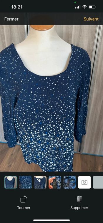 Superbe Blouse Burton taille 44