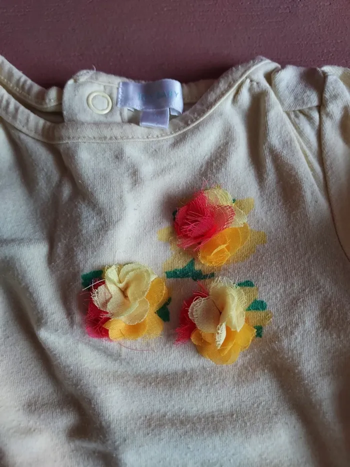 lot 6 tee shirt manches longues 6 mois - photo numéro 4