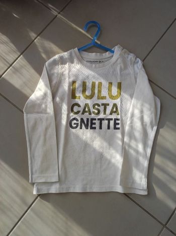 Tee-shirt ML 4 ans Lulu castagnette