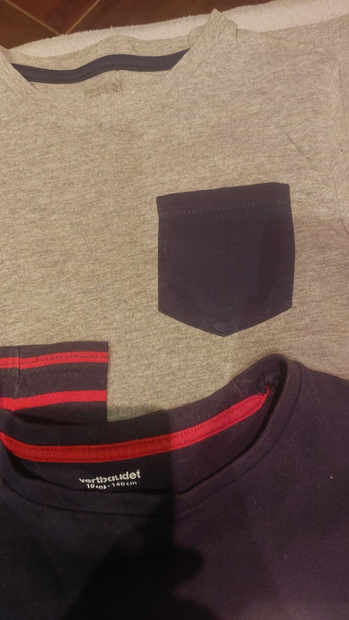 Lot 3 ti shirts manches longues 10 ans - photo numéro 6