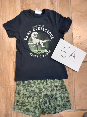Pyjama short 6 8 ans jurassic world