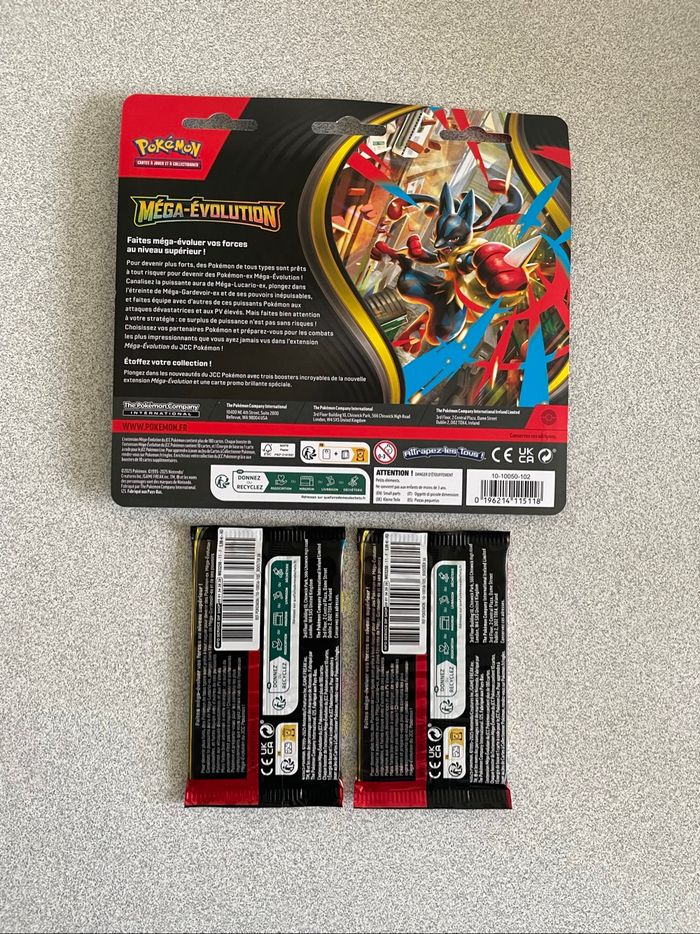 Lot Mini Tin + Booster Pokemon Méga Évolution (ME01/EV11) - photo numéro 4