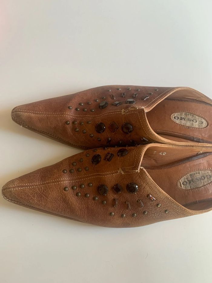 Mules femme cuir p 40 - photo numéro 2