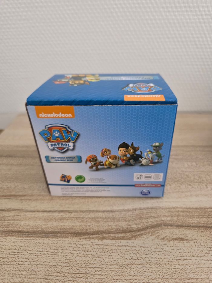 MUG  PAW PATROL NICKELEDEON RESTO VERSO NEUF DANS SA BOÎTE - photo numéro 2
