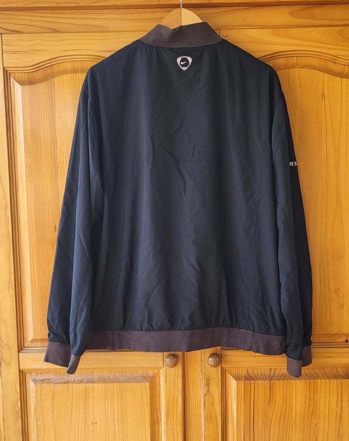Nike Veste Survêtement TXL/188CM-FAN du Club Manchester United AIG- Noire - Vintage 2007/2009 - photo numéro 4