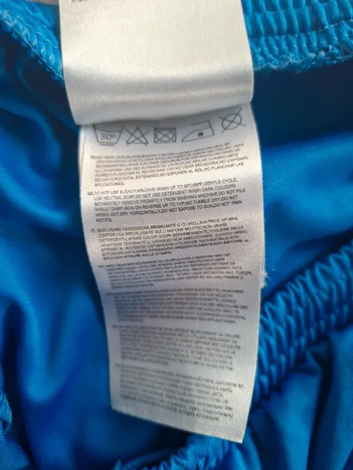 Short de sport Joma bleu et jaune - Taille 12 ans - neuf - photo numéro 4