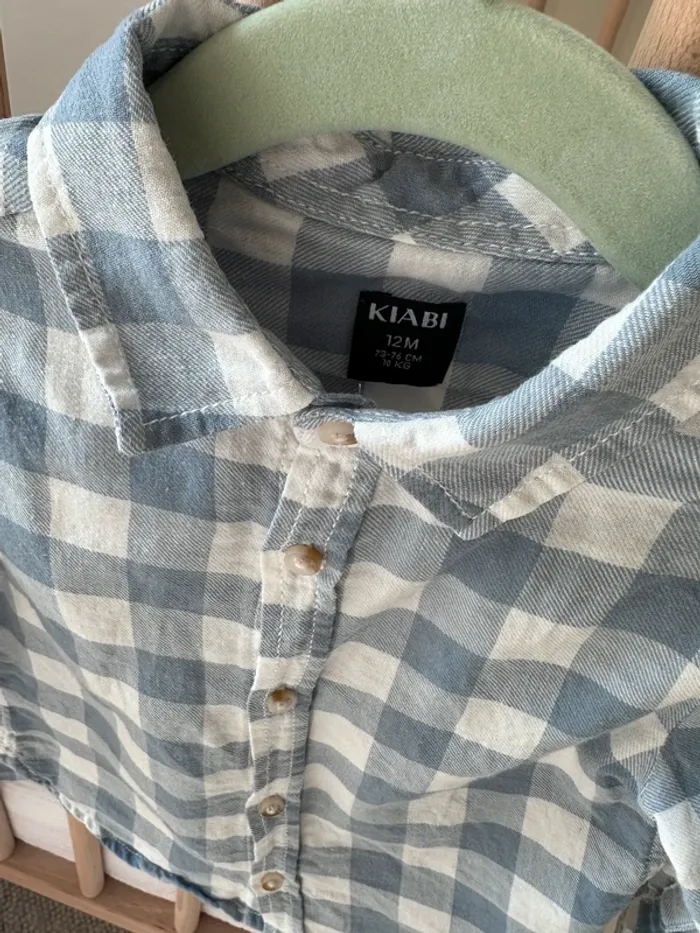 Chemise carreaux Kiabi - photo numéro 2
