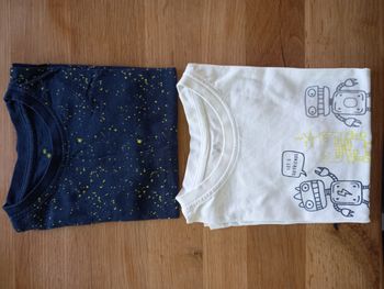 lot de 2 maillots de corps 3/4A