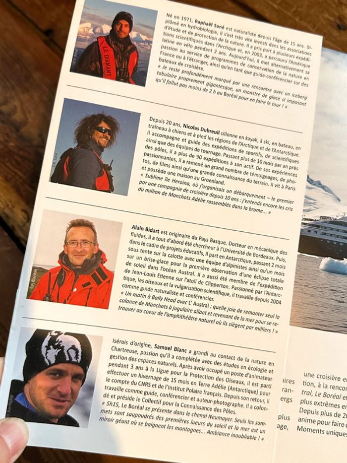 Compagnie du Ponant - Livre Voyage en Antarctique Terre de Feu Shetland du Sud beau album - photo numéro 3