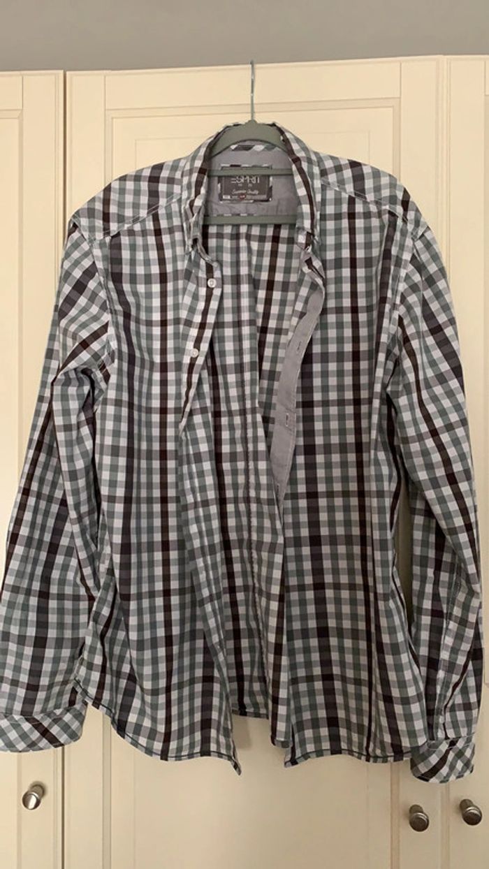 Chemise à carreaux Esprit