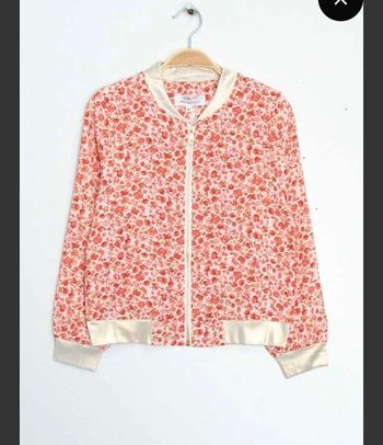 ✨ Pépite Printanière bomber fleuri ✨