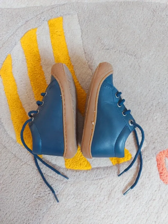 Chaussures Naturino Cocoon cuir marine 21 - photo numéro 7