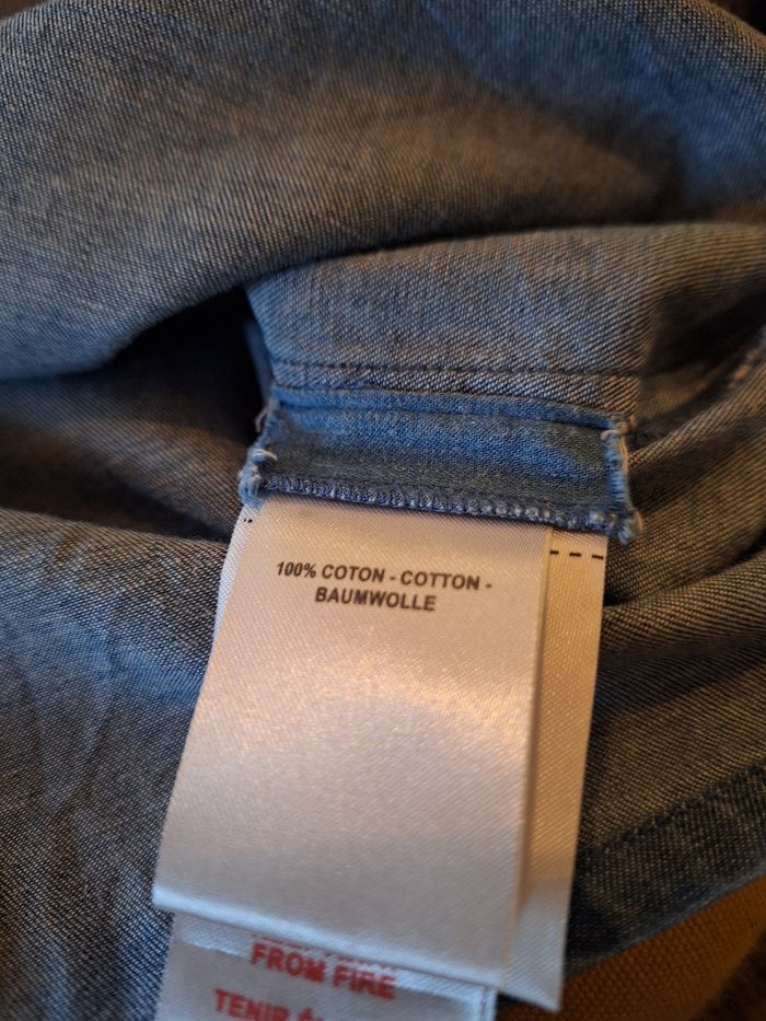 Chemisier avec grand col - photo numéro 6