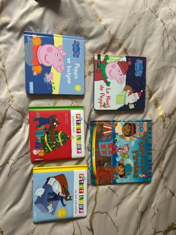 Lot de 5 livres enfant