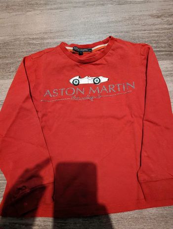 T-shirt aston Martin 4 ans