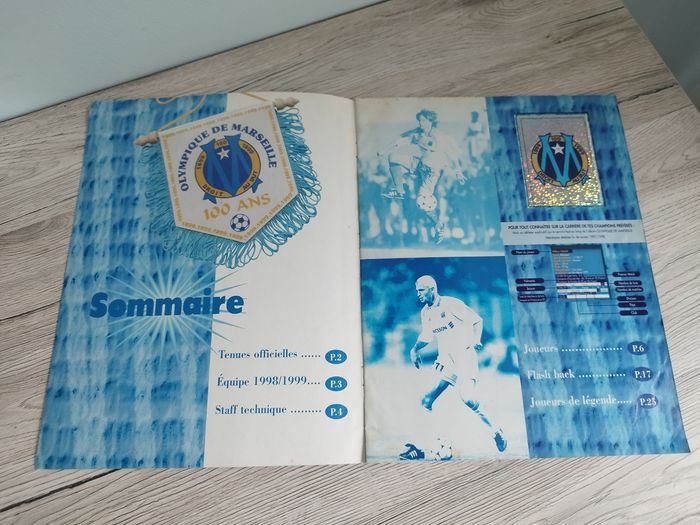 Album panini complet football olympique de Marseille - photo numéro 3