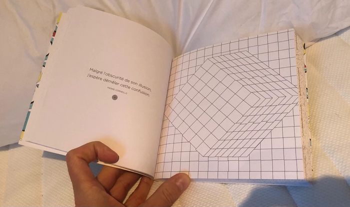 Petit livre à colorier et pensées à méditer Illusion d’optique Neuf - photo numéro 6
