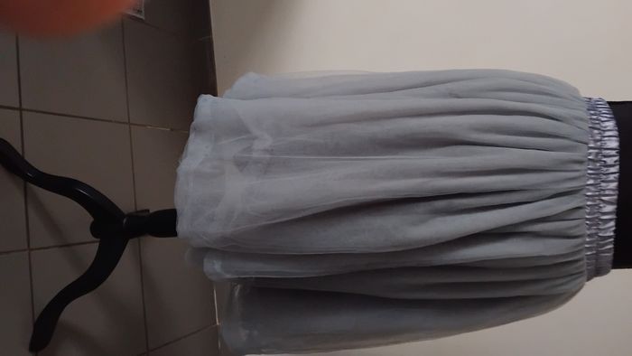 Jupe en Tulle Gris Perle - photo numéro 5