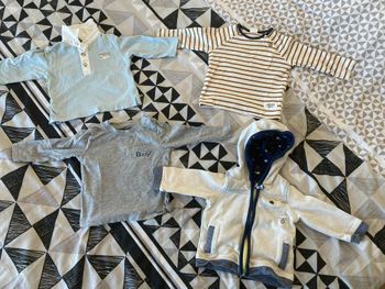 Lot t-shirts et veste