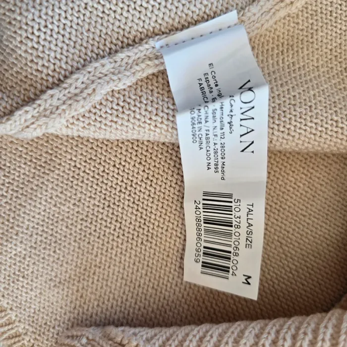 Gilet neuf avec étiquette - El corte ingles - taille M - photo numéro 11