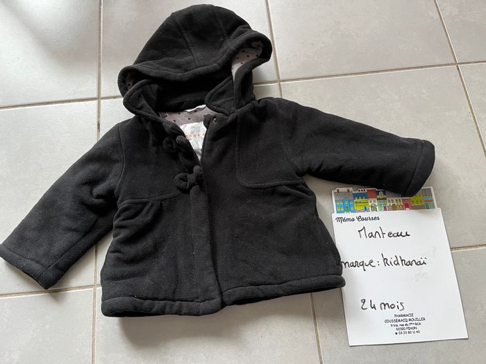 Manteau fille 24 mois