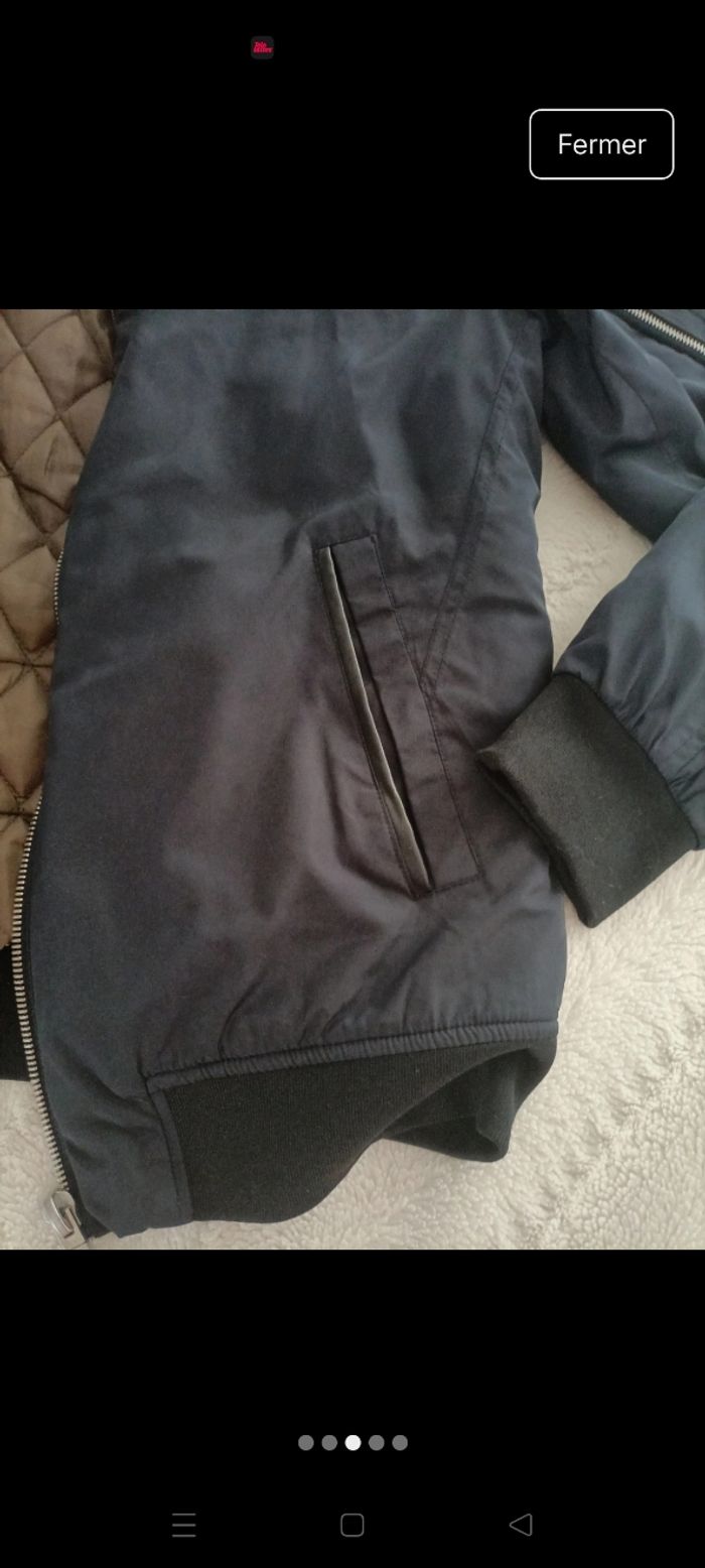 Bomber homme zara - photo numéro 2